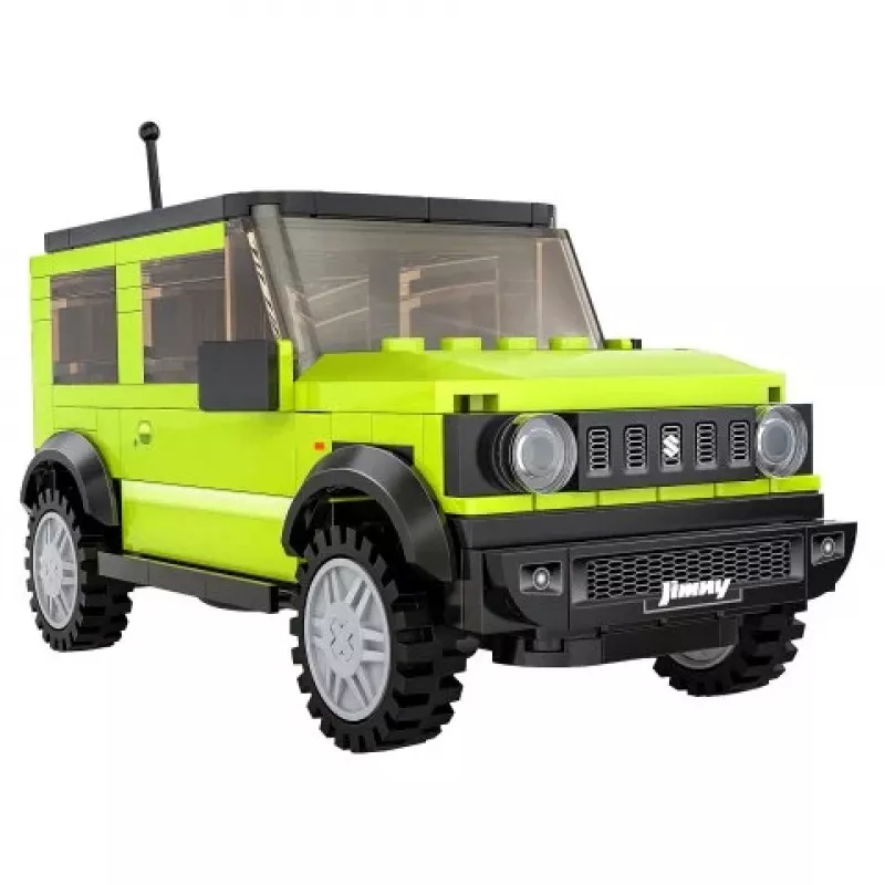 Set de bloques de construcción JAMARA CaDA Suzuki Jimny 1:24, verde, 8+ (402865)