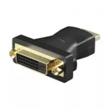 Wentronic Goobay adaptador HDMI a DVI-D, HDMI conector macho a DVI-D conector hembra, dorado, negro, 2560x1600 68930