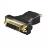 Wentronic Goobay adaptador HDMI a DVI-D, HDMI conector macho a DVI-D conector hembra, dorado, negro, 2560x1600 68930