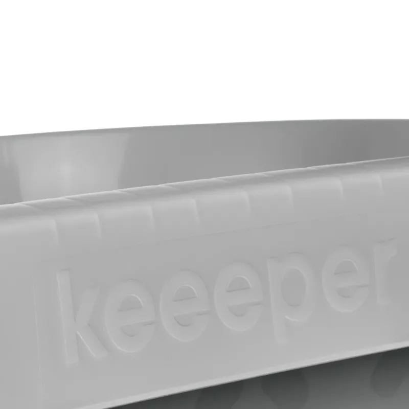 keeeper Tilda cubeta de lavado, 30,5 L, Nordic Grey, ergonómica 1009213000000