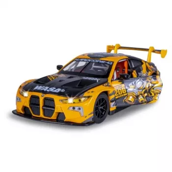 JAMARA BMW M4 GT3 1:24 coche RC amarillo 2,4 GHz 402627