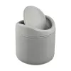 keeeper svenja eco cubo de basura orgánica de cocina, gris piedra, 1,3 L, PP reciclado, cubo de basura de mesa – 1 unidad 1067815000000