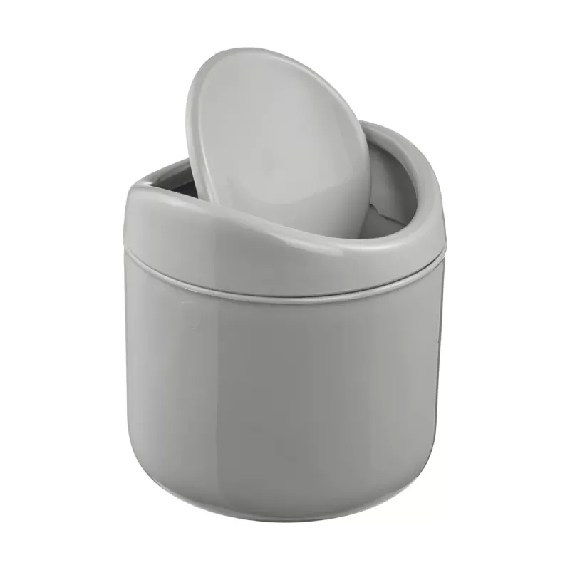 keeeper svenja eco cubo de basura orgánica de cocina, gris piedra, 1,3 L, PP reciclado, cubo de basura de mesa – 1 unidad 1067815000000