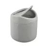 keeeper svenja eco cubo de basura orgánica de cocina, gris piedra, 1,3 L, PP reciclado, cubo de basura de mesa – 1 unidad 1067815000000