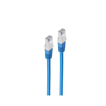 Shiverpeaks BS75211-B cable de red Cat5e SF/UTP, 1m, azul