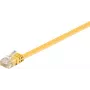Wentronic cable de red RJ45 CAT6 0,5m, U/UTP, amarillo 96396