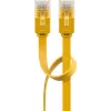 Wentronic cable de red RJ45 CAT6 0,5m, U/UTP, amarillo 96396