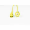 shiverpeaks BASIC-S cable de alimentación Schuko a IEC C13, 1,8 m, amarillo BS09-05182