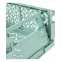 keeeper caja plegable mini fritzi, talla L, Nordic Green, 9,6 litros, caja de almacenamiento decorativa plegable, apta para alimentos, 1 ud. 1023431500000