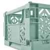keeeper caja plegable mini fritzi, talla L, Nordic Green, 9,6 litros, caja de almacenamiento decorativa plegable, apta para alimentos, 1 ud. 1023431500000