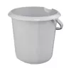 keeeper mika eco cubo de limpieza redondo, 10 litros, gris piedra, plástico 100% reciclado, asa ergonómica 1171015000000