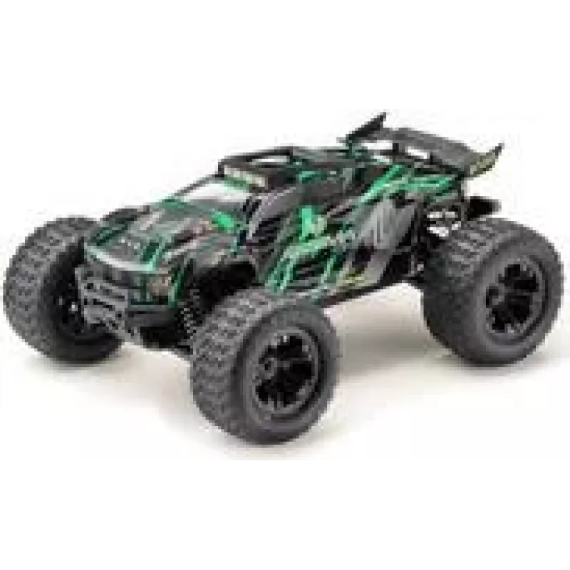 Absima Mini AT 1:16 Truggy eléctrico 4WD Brushed RTR verde/gris (16021)