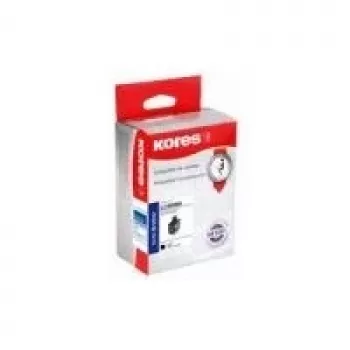 Kores G1523BK cartucho de tinta negro para Brother DCP-J125 y DCP-J315W (10 ml, compatible, LC-1220)