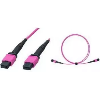 LogiLink FM7LC05 cable MPO, 12 fibras, multimodo OM4 50/125 µm, MPO/PC B/B, Type B, 5 m