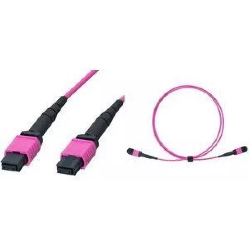 LogiLink FM7LC05 cable MPO, 12 fibras, multimodo OM4 50/125 µm, MPO/PC B/B, tipo B, 5 m