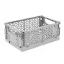 keeeper Mini caja plegable fritzi, talla M, Nordic Grey, 3,4 litros, caja decorativa plegable, apta para alimentos, 1 unidad 1023313000000