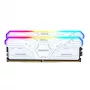 GeIL Gemini RGB 32GB DDR5 6000MHz Kit de memoria RAM para gaming de sobremesa (2 x 16GB) – Blanco