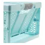 keeeper Caja plegable profesional lea, 32 litros, Aquamarin, carga 30 kg, asas Soft-Grip, PP/TPE, 1 unidad 10296624000NN