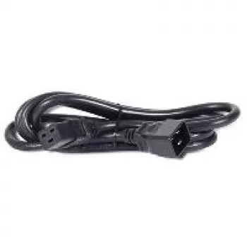 BACHMANN Cable de alimentación IEC C20 a C19 1m negro 16A 250V 356.1228
