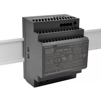EXSYS EX-6974 Fuente de alimentación para carril DIN 100-240V AC a 24V DC 92W