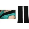 IWH Fundas de cinturón de seguridad de Alcantara, negras, set de 2 piezas – Suave comodidad tipo ante, evita el roce, ajuste universal 074006