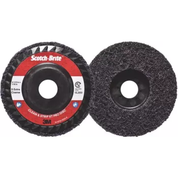 3M Scotch-Brite XT-RD Pro Disco de limpieza grueso 115x22mm M14 carburo de silicio 7100192330