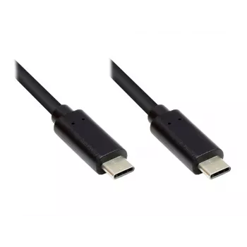 EXSYS EX-K1585-2.0 cable USB-C 2 m, USB 3.2 Gen 1, negro