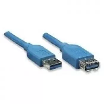EXSYS EX-K1630-2 Cable USB 3.2 Gen 1, USB-A a USB-B, 2 m, azul