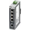 Phoenix Contact FL SWITCH SFNB 5TX Switch Ethernet industrial, 5 puertos 10/100 Mbps, carril DIN, 24 V DC 2891001
