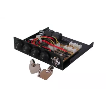 EXSYS EX-3466-2 Conmutador SATA III de 4 puertos - selector HDD/SSD de 1 a 4, 6Gbps, Hot-Swap, chipset Marvell