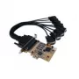 EXSYS EX-44088 Tarjeta adaptadora serie RS-232 PCI de 2 puertos con soporte Low-Profile