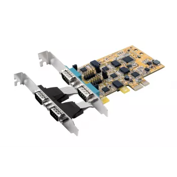 EXSYS EX-45034IS Tarjeta serie RS-232 PCI Express de 4 puertos con aislamiento óptico de 2,5kV