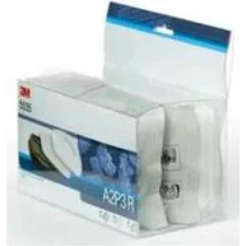 3M Pack de recambio de filtros 5535 para set de mascarillas de media cara (5535), filtro de partículas P2 R, 2 filtros y 2 soportes