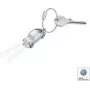 Troika KR16-40/CH Llavero de aluminio fundido - plateado
