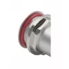 EXSYS EX-49191 Adaptador USB 2.0 para empotrar, USB-A hembra a USB-A hembra, metal