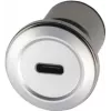 EXSYS EX-49194 Adaptador de empotrar metálico, USB-C hembra a USB-A hembra