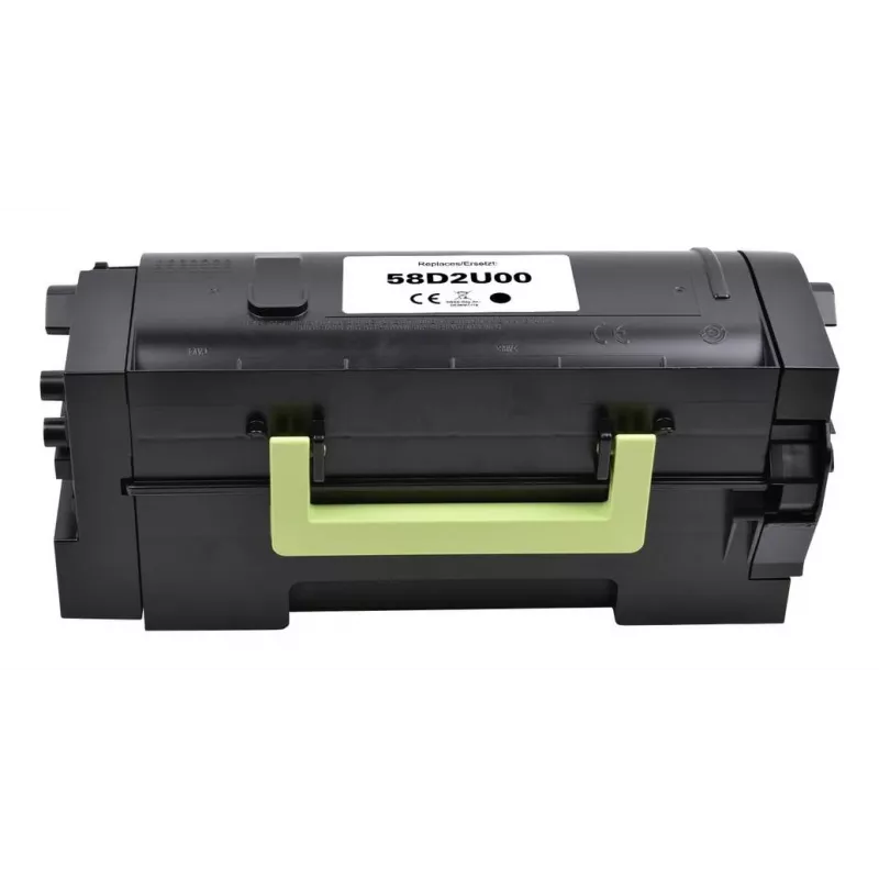 Renkforce RF-6131510 Cartucho de tóner negro compatible para Lexmark 58D2U00 - 55.000 páginas