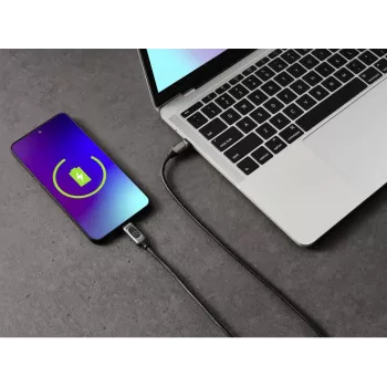 Renkforce Cable USB-C a USB-C 2.0, 2 m, plateado (metálico) RF-6249498