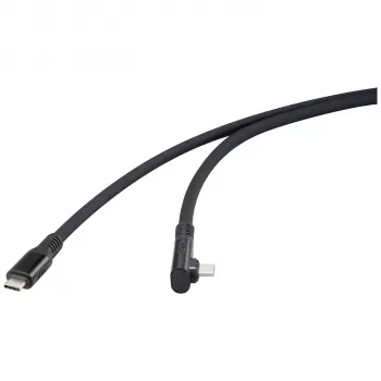 Renkforce Cable USB4 USB-C a USB-C 1 m negro 8K UHD conector magnético RF-6438138