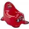 keeeper kids Orinal infantil Adam Cars, rojo cereza con estampado, patas de goma antideslizantes, 1 ud. 1867040117100