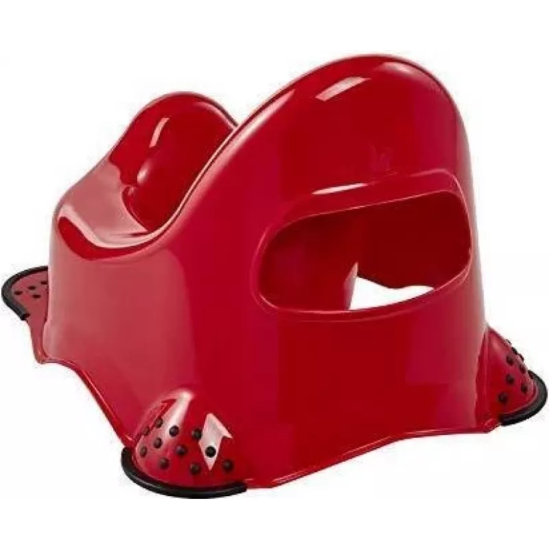 keeeper kids Orinal infantil Adam Cars, rojo cereza con estampado, patas de goma antideslizantes, 1 ud. 1867040117100