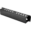 Renkforce RF-7112618 gestión de cables para rack de 19 pulgadas 2U negro