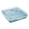 keeeper enrico portatartas y mayordomo de fiesta, Nordic Blue, base de tarta extraíble, asa ergonómica 1066468000000