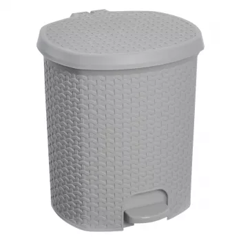keeeper tjark cubo de pedal 21 L Nordic Grey efecto ratán 1030413000000