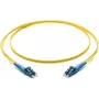 Corning cable de conexión de fibra óptica LC/LC OS2 monomodo dúplex, 10m, amarillo F040402G2Z20010M