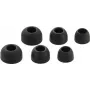 Renkforce auriculares in-ear almohadillas, 3 pares, negro (RF-5044672)