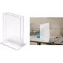 DEFLECTO DEMC150YTCRY expositor de folletos de acrílico transparente a doble cara A4 vertical