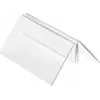 DEFLECTO MH10011 expositor de folletos y tarjetas de acrílico cristalino, 151 x 57 x 42 mm