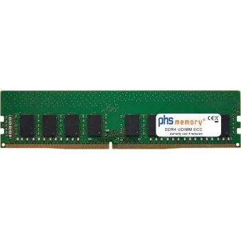 PHS-memory 16GB DDR4 ECC UDIMM 2666MHz PC4-21300E RAM para ASRock IMB-X1710 SP538206