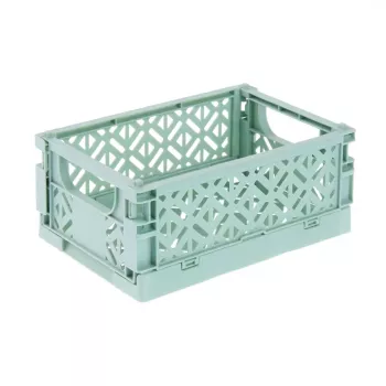 keeeper caja plegable mini fritzi, talla S, verde nórdico, 0,7 L, caja de decoración plegable, apta para alimentos, 1 unidad 1023231500000